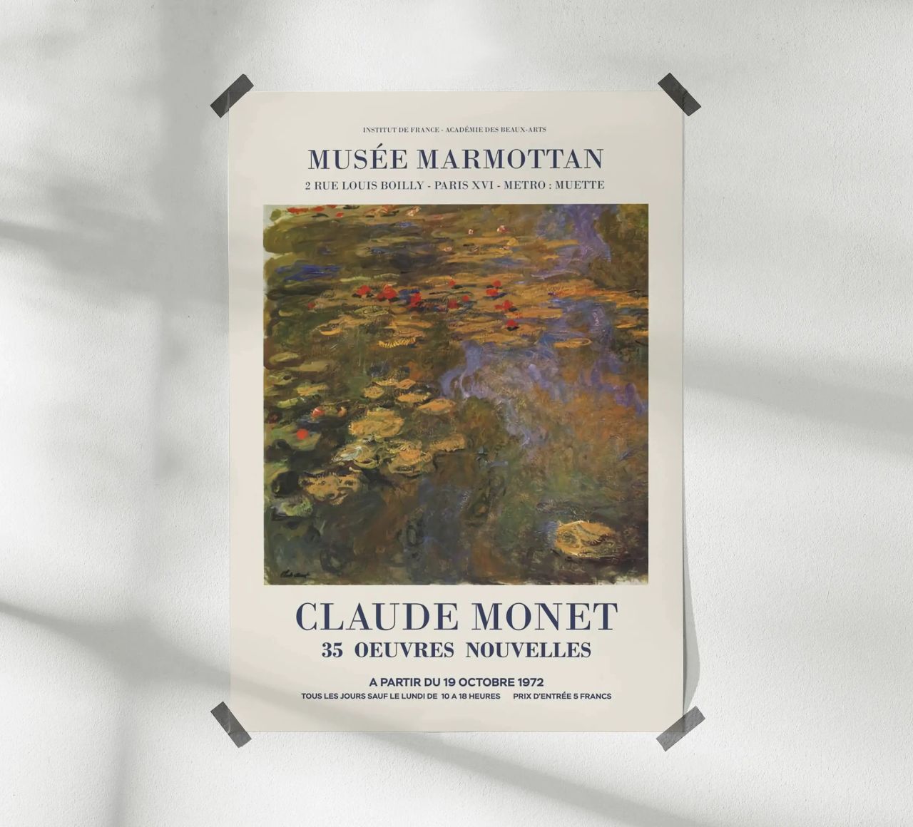 Claude Monet Poster von Perdana shop
