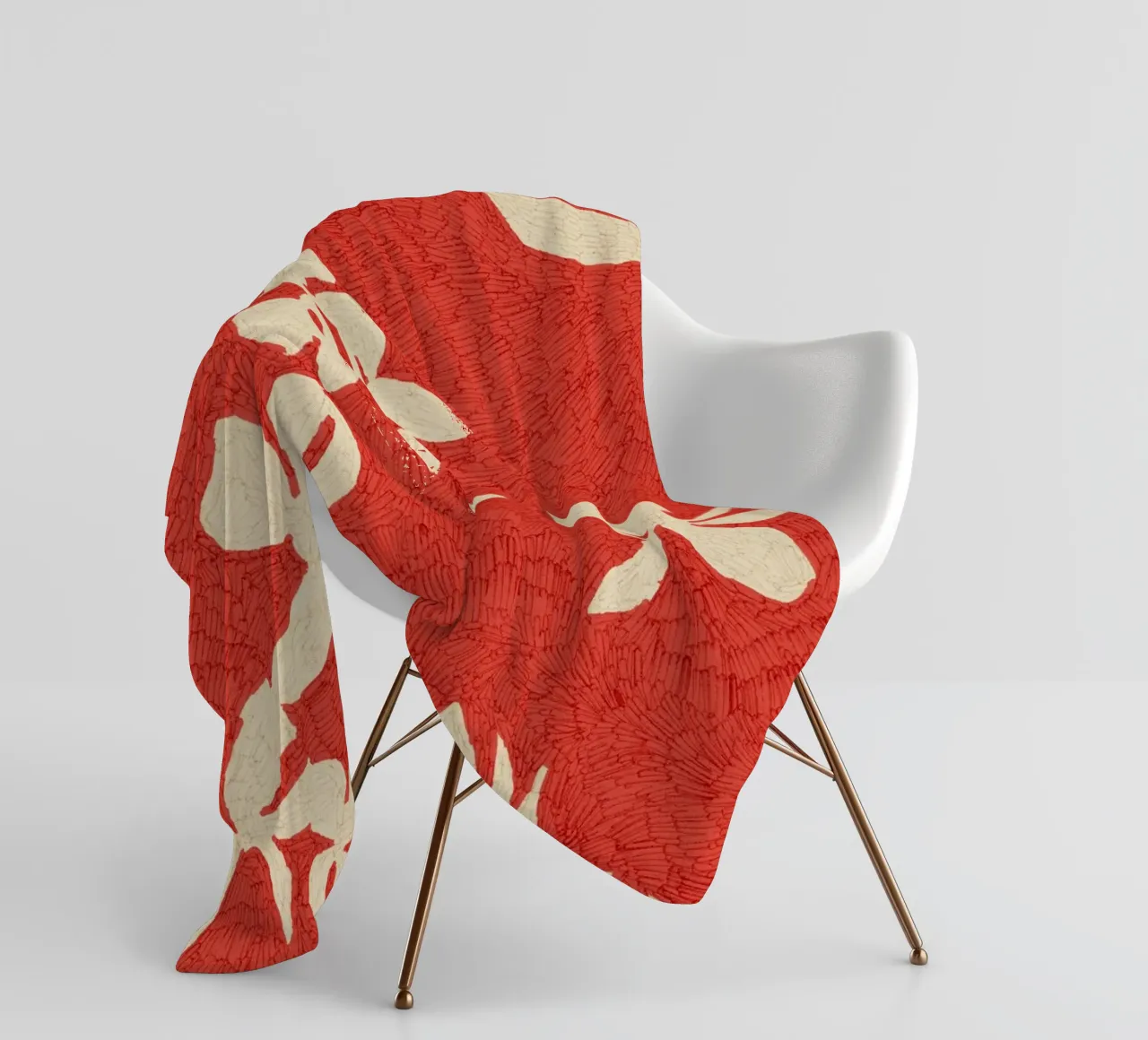 Calm Strokes No 12 coperta in pile da treechild