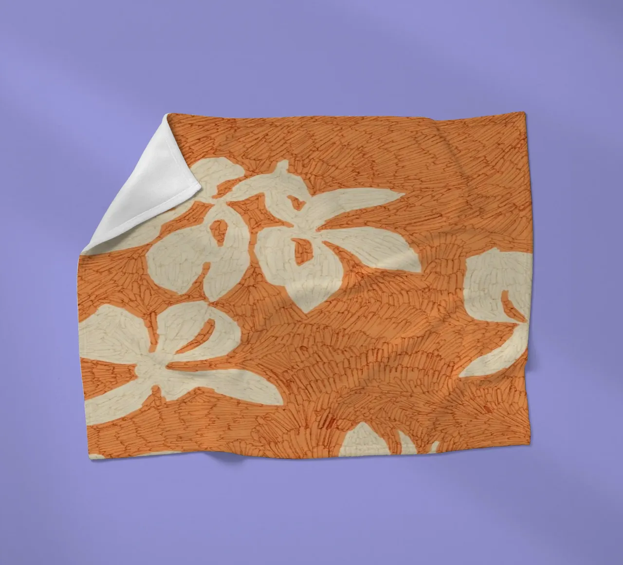 Calm Strokes No 13 coperta in pile da treechild