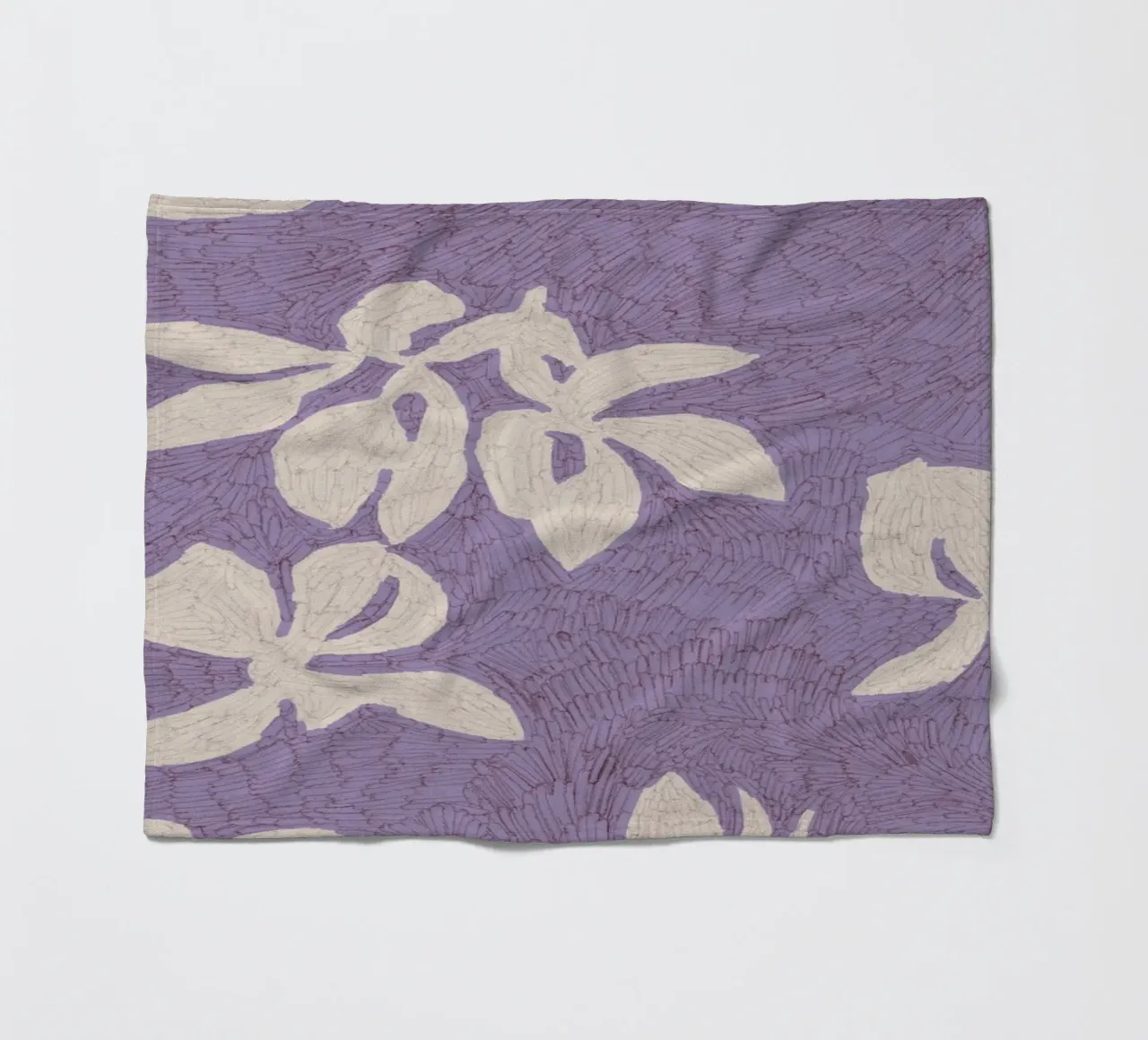 Calm Strokes No 14 coperta in pile da treechild