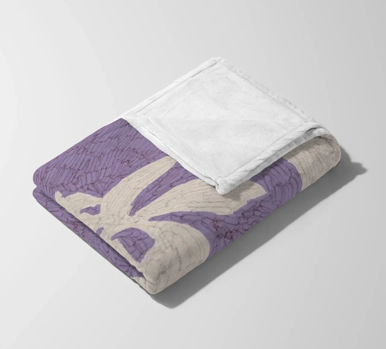 Calm Strokes No 14 coperta in pile da treechild