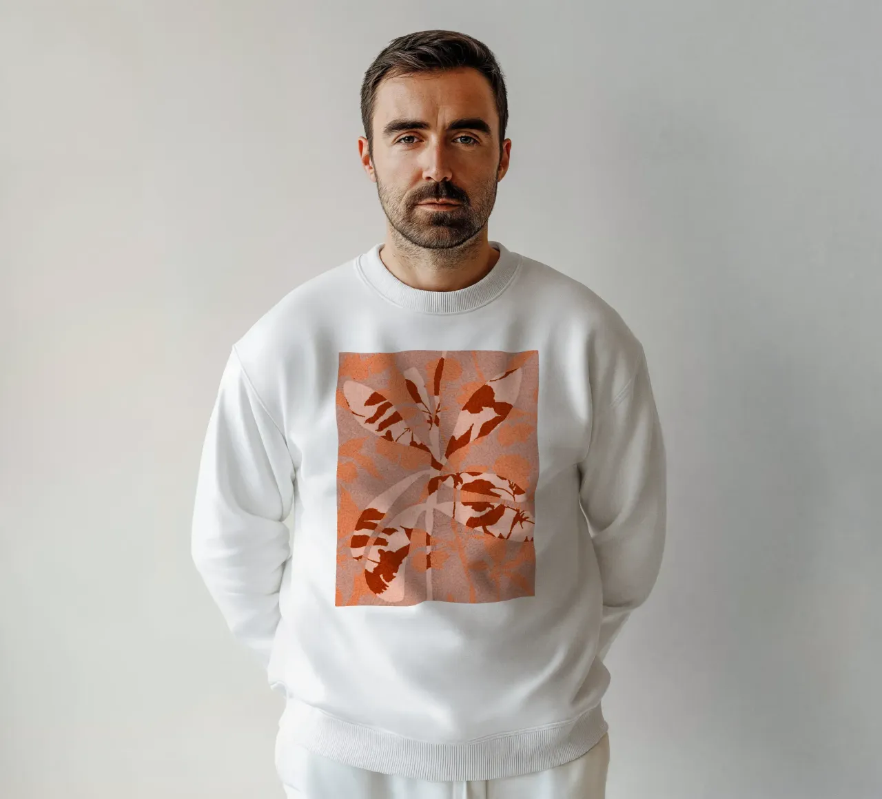 Calm Strokes No 15 Sweatshirt von treechild