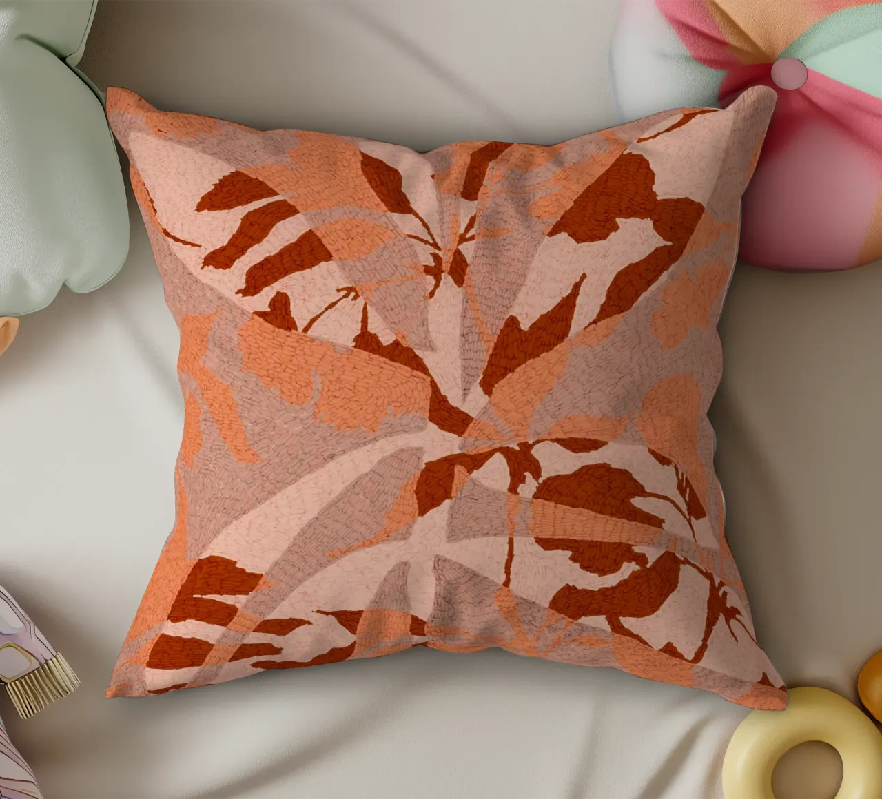 Calm Strokes No 15 cuscino da treechild
