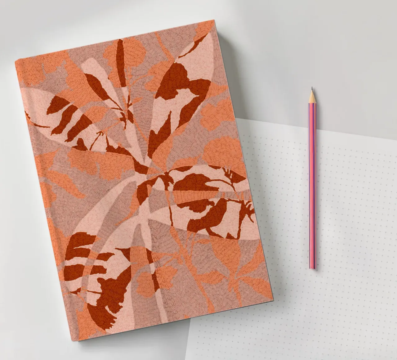 Calm Strokes No 15 notebook by treechild