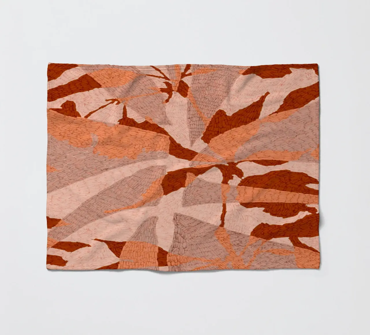 Calm Strokes No 15 coperta in pile da treechild