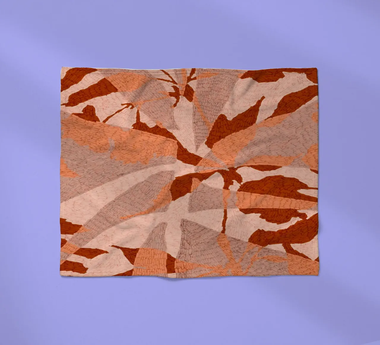 Calm Strokes No 15 coperta in pile da treechild
