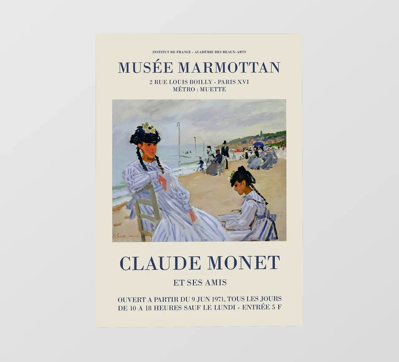 Museo Marmottan - Claude Monet telo in pvc da Perdana shop