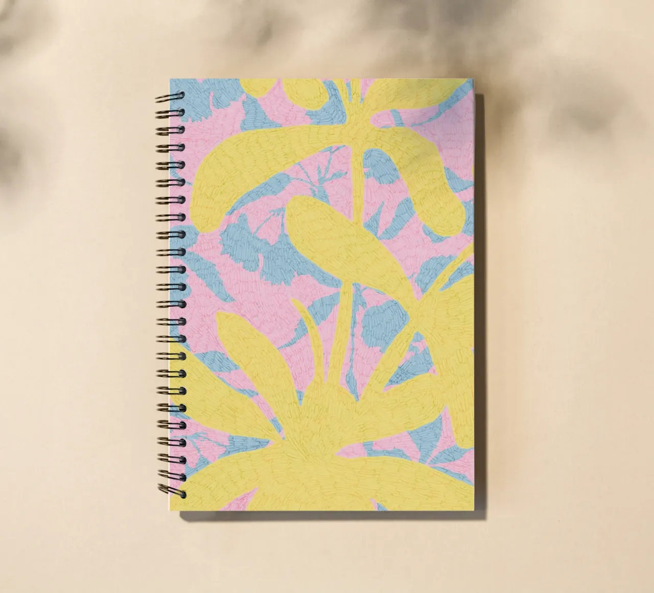 Calm Strokes No 16 spiral notebook by treechild
