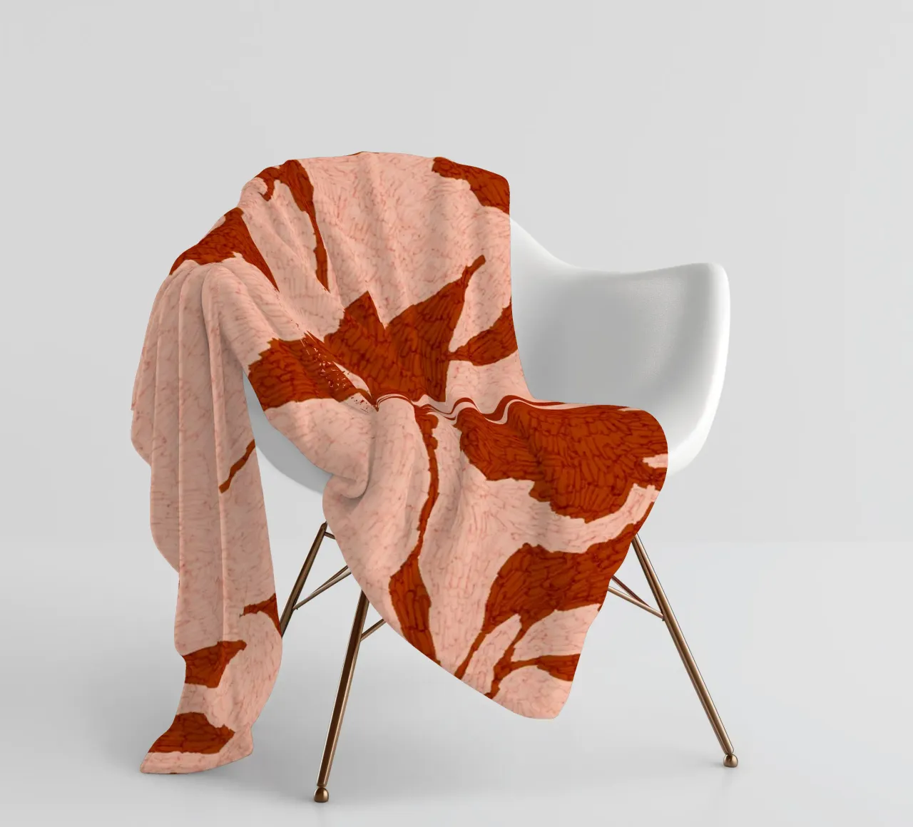Calm Strokes No 17 coperta in pile da treechild