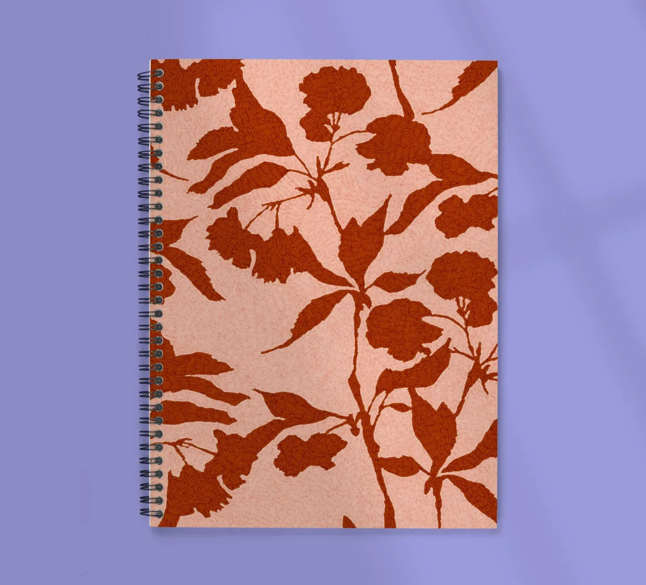 Calm Strokes No 17 spiral notebook by treechild