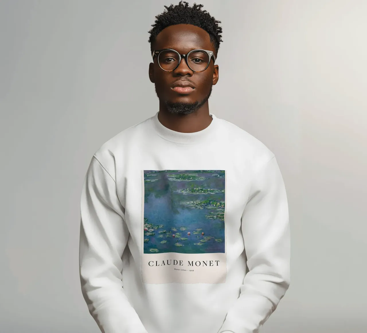 Claude Monet - Ninfee felpa da Perdana shop