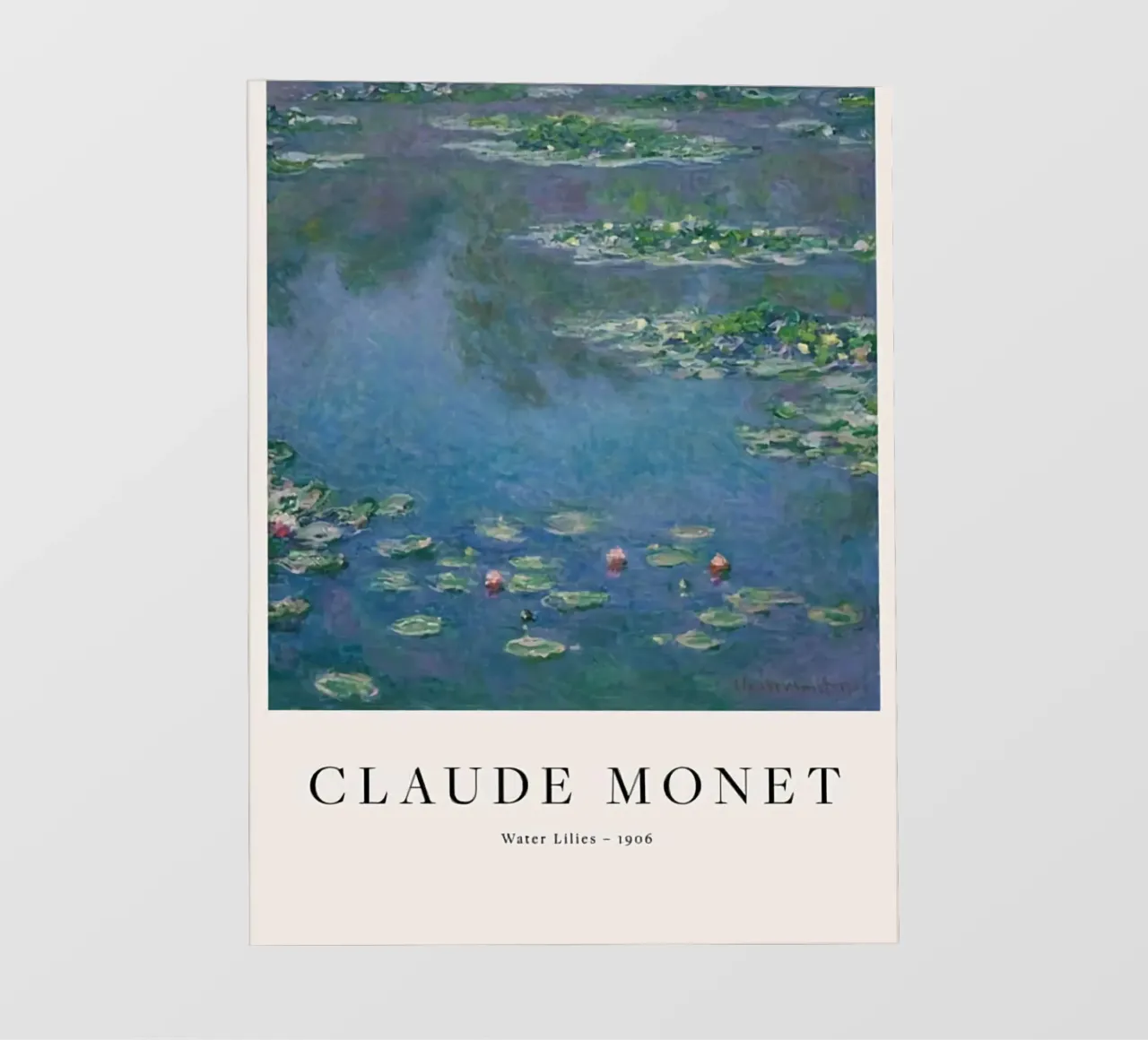 Claude Monet - Ninfee pellicola backlit da Perdana shop