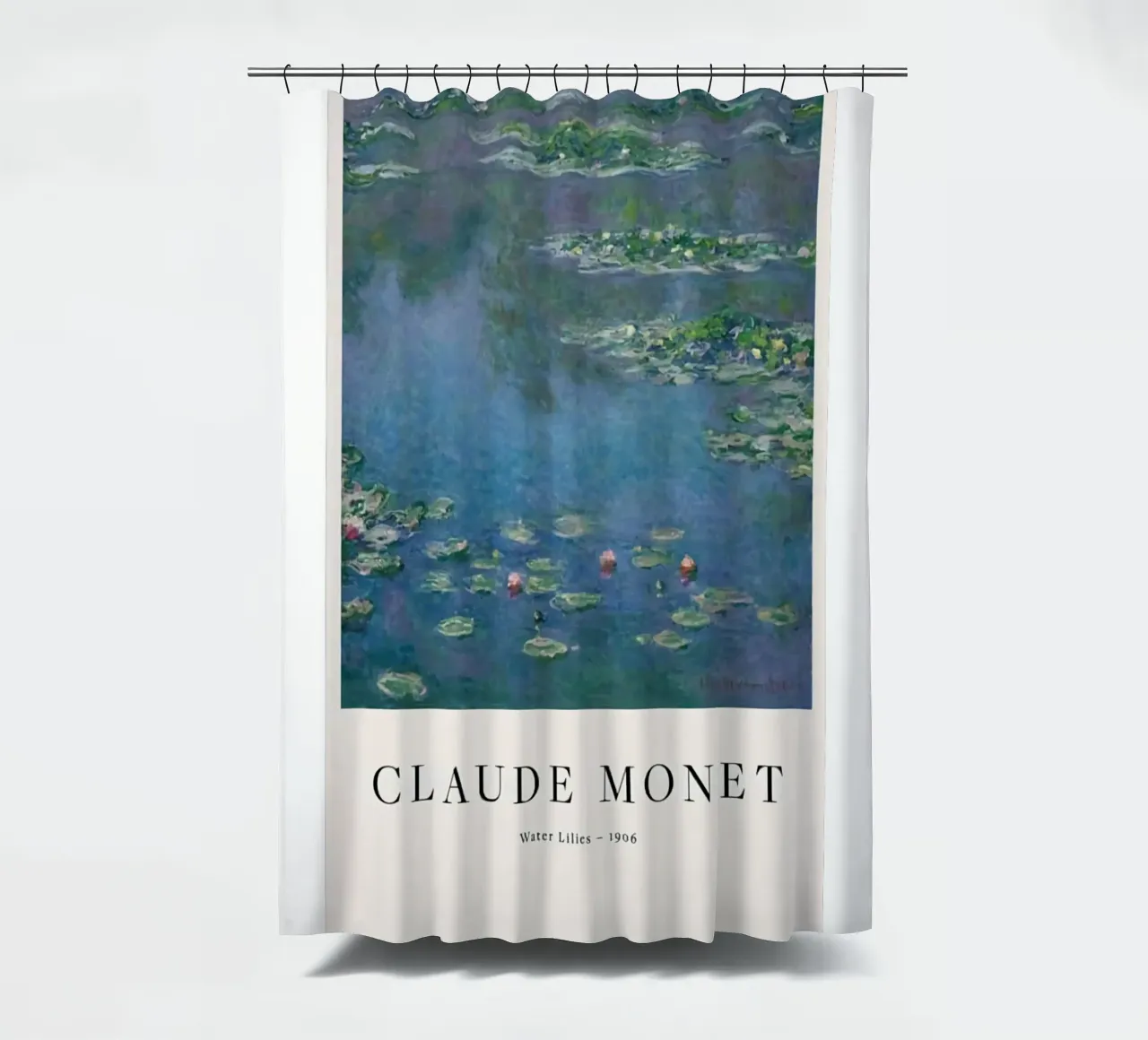 Claude Monet - Ninfee tenda da doccia da Perdana shop