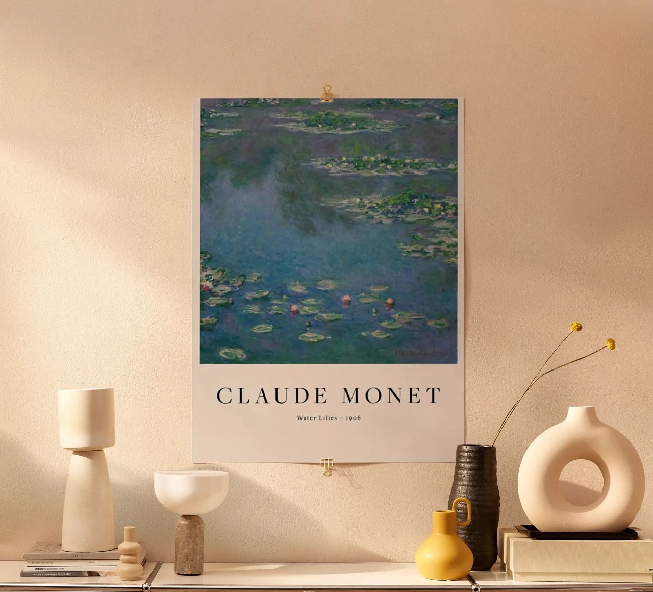 Claude Monet - Seerosen Poster von Perdana shop