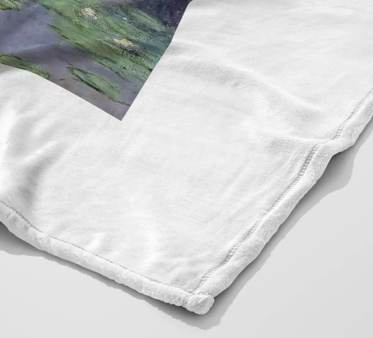 Painting Monet fleece blanket by Perdana shop