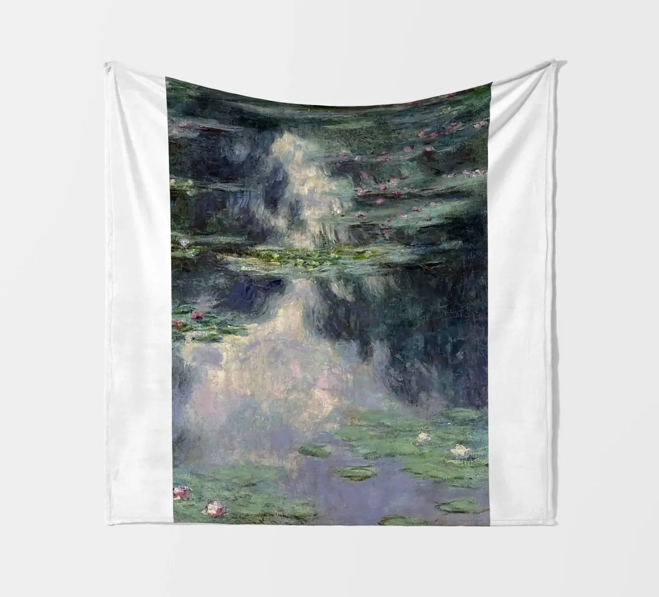 Painting Monet fleece blanket by Perdana shop