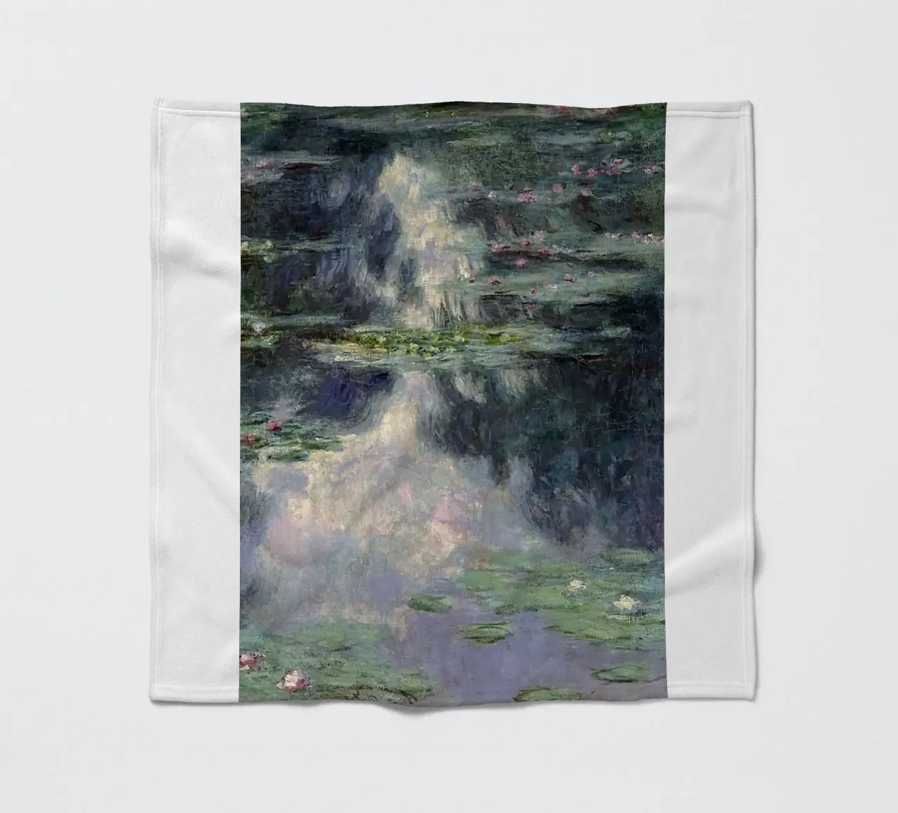 Painting Monet fleece blanket by Perdana shop