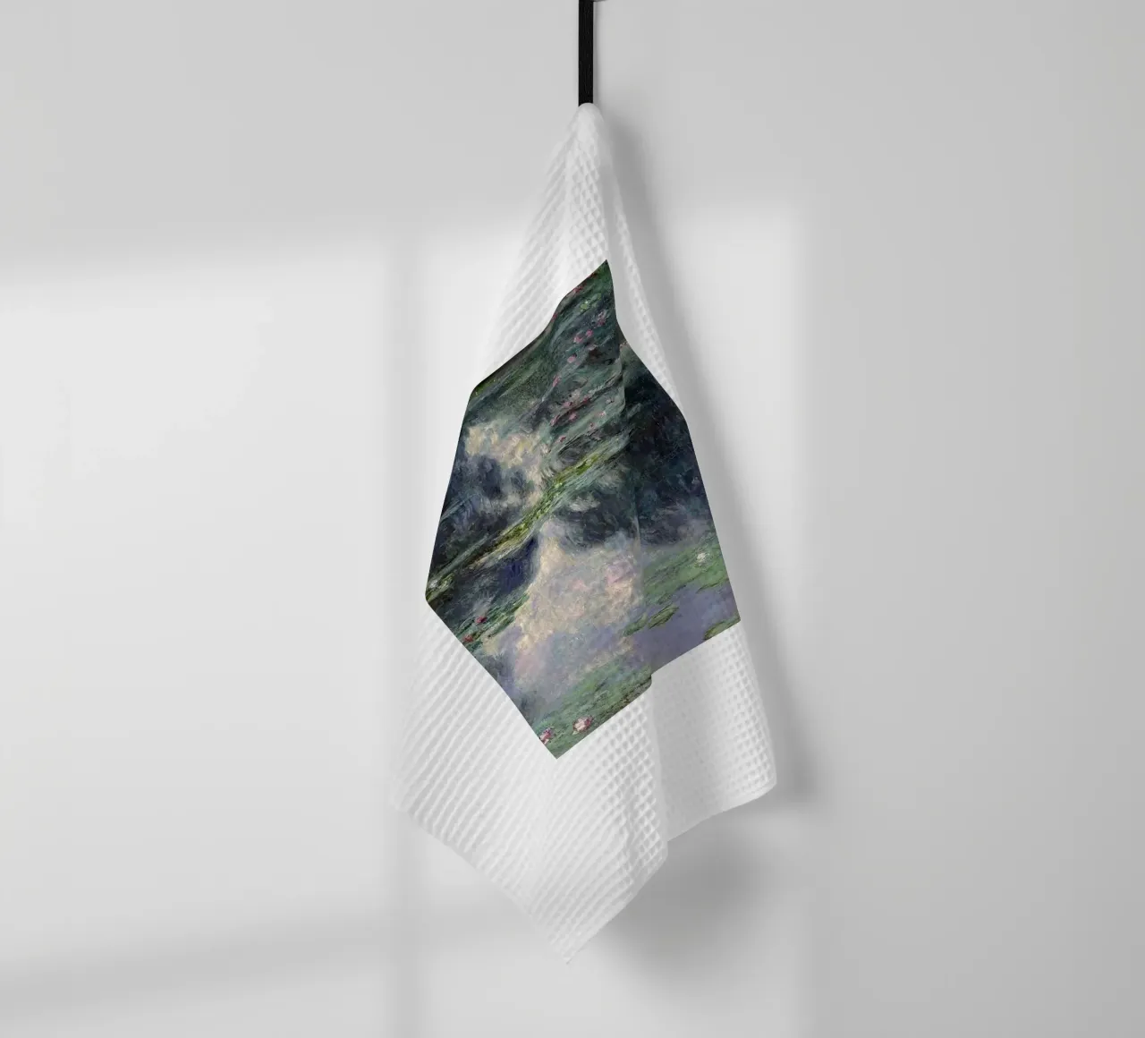 Gemälde von Monet Geschirrtuch von Perdana shop