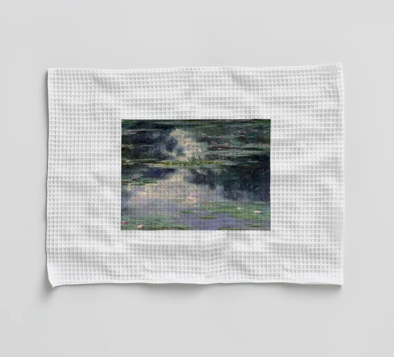 Gemälde von Monet Geschirrtuch von Perdana shop