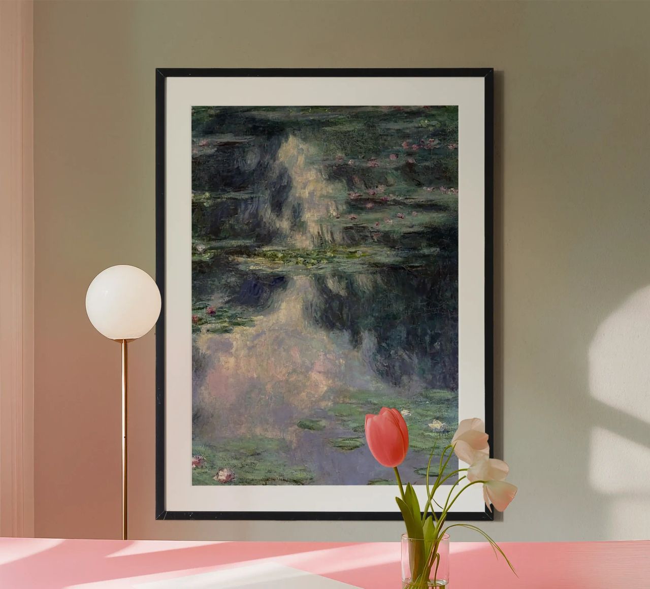 Peindre Monet poster de Perdana shop