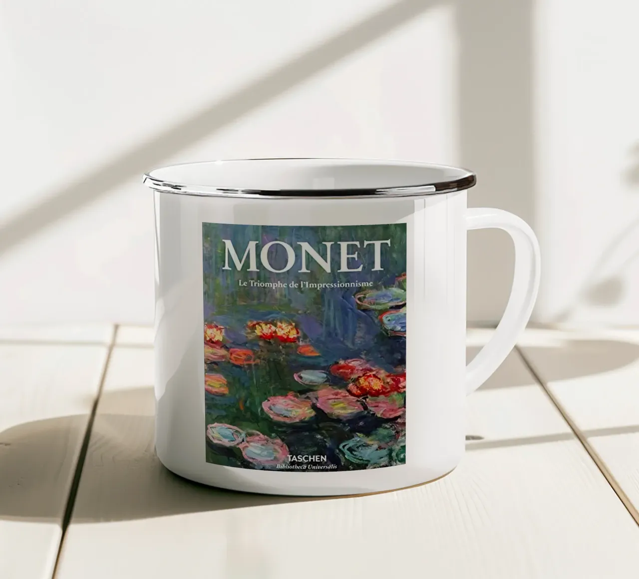 Il Monet tazza in smalto da Perdana shop