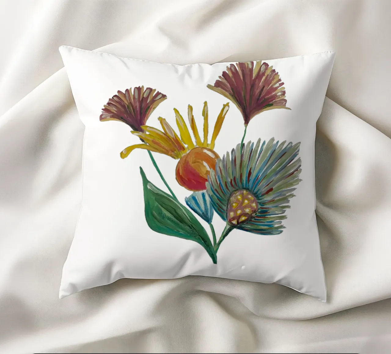 Bouquet di fiori cuscino da Femke Zwaan