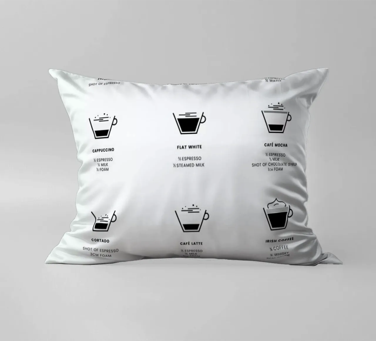 Coffee Chart cuscino da daylight design studio