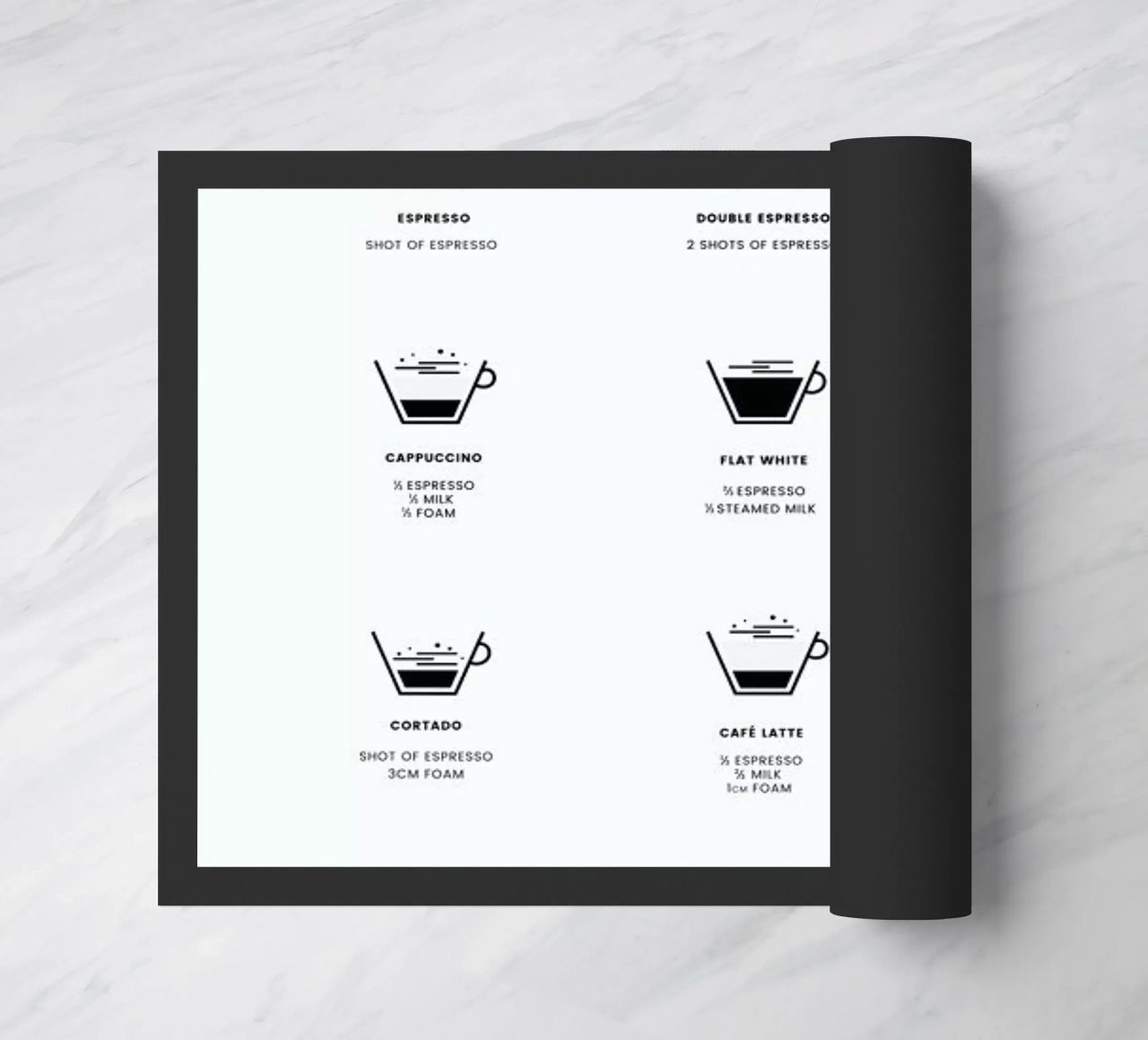 Coffee Chart zerbino da daylight design studio