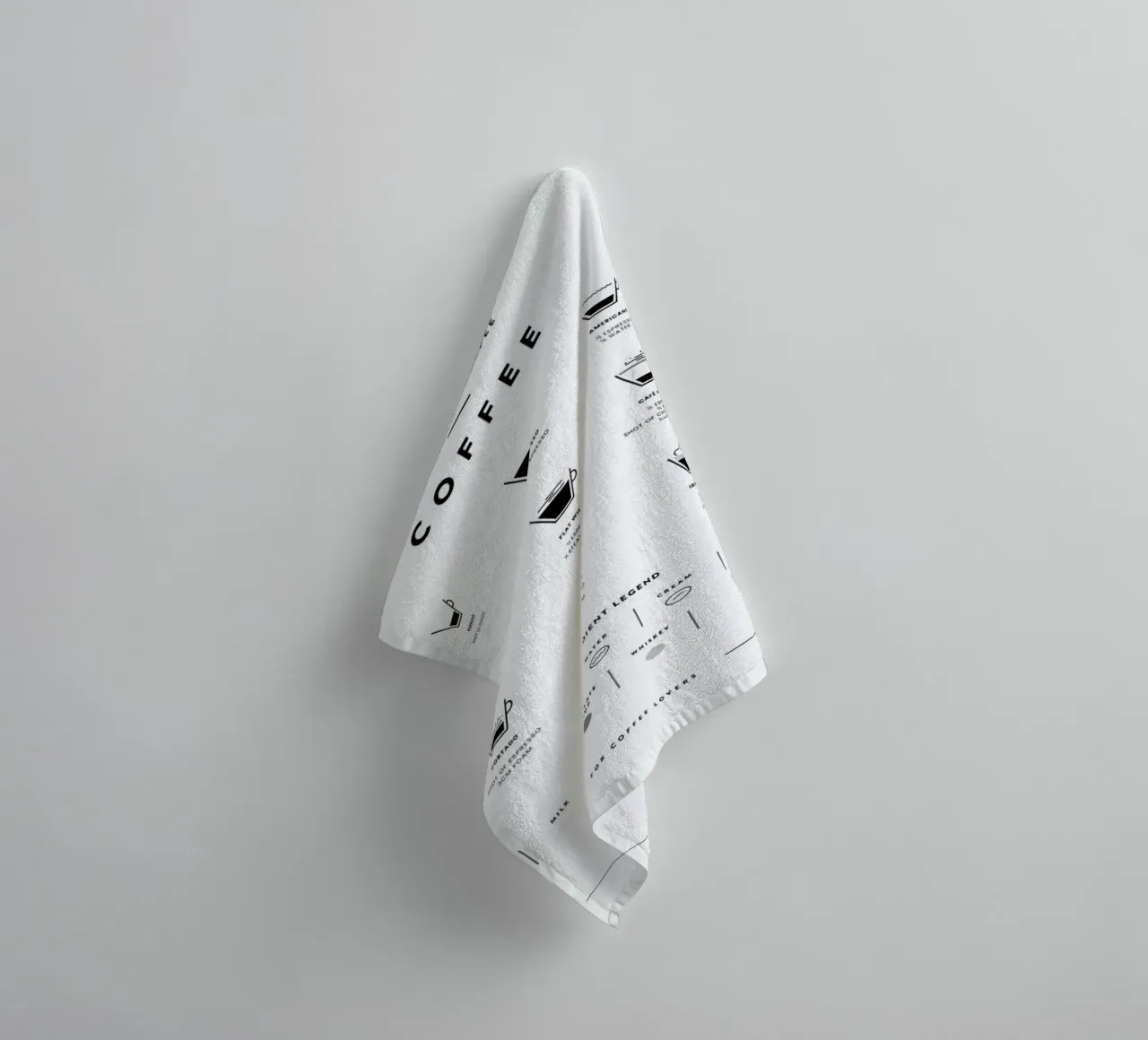 Coffee Chart Handtuch von daylight design studio