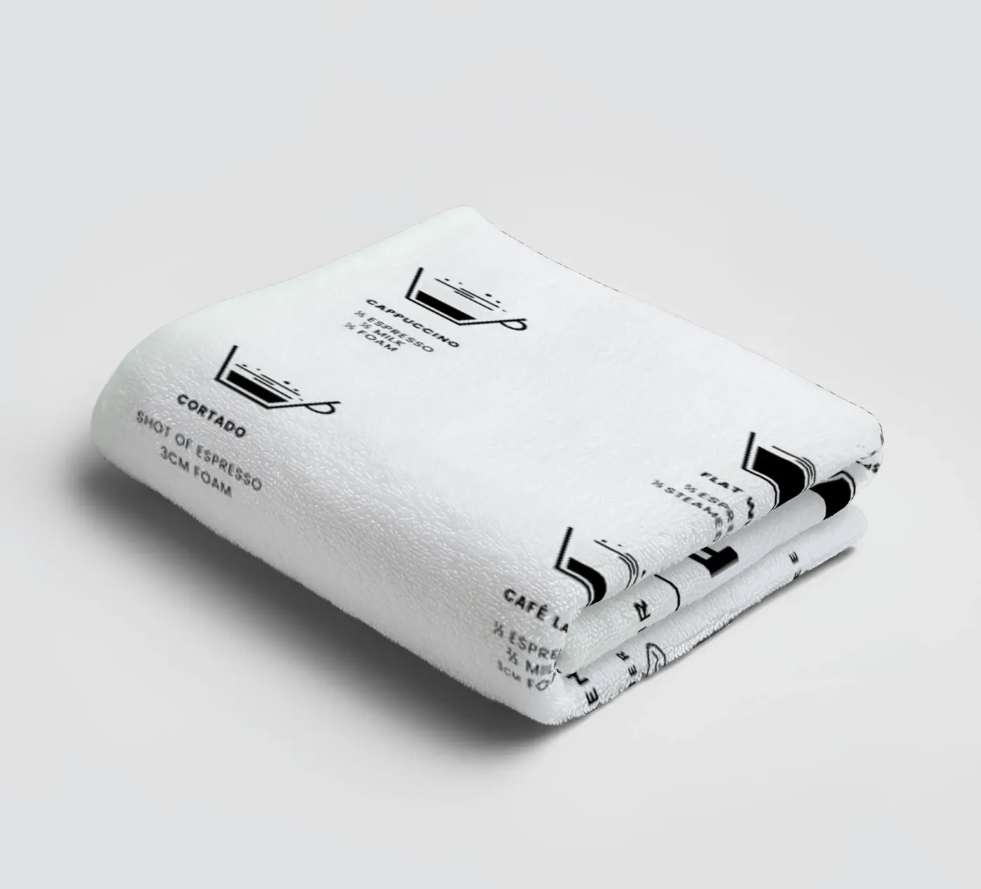 Coffee Chart Handtuch von daylight design studio