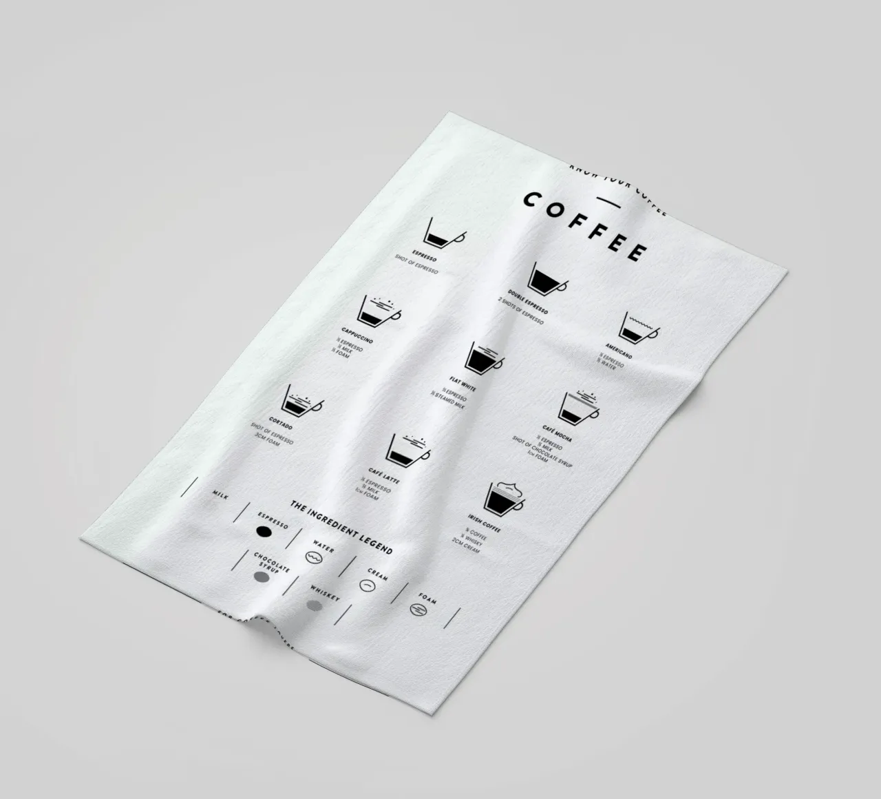 Coffee Chart telo mare da daylight design studio