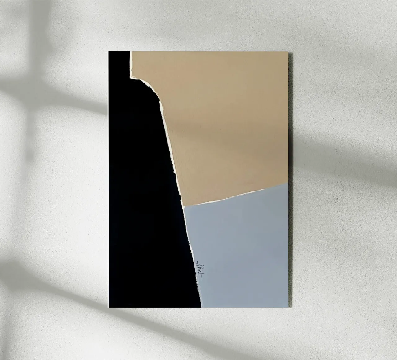 abstract minimal no4 alluminio dibond da Andrea Reichhart Art