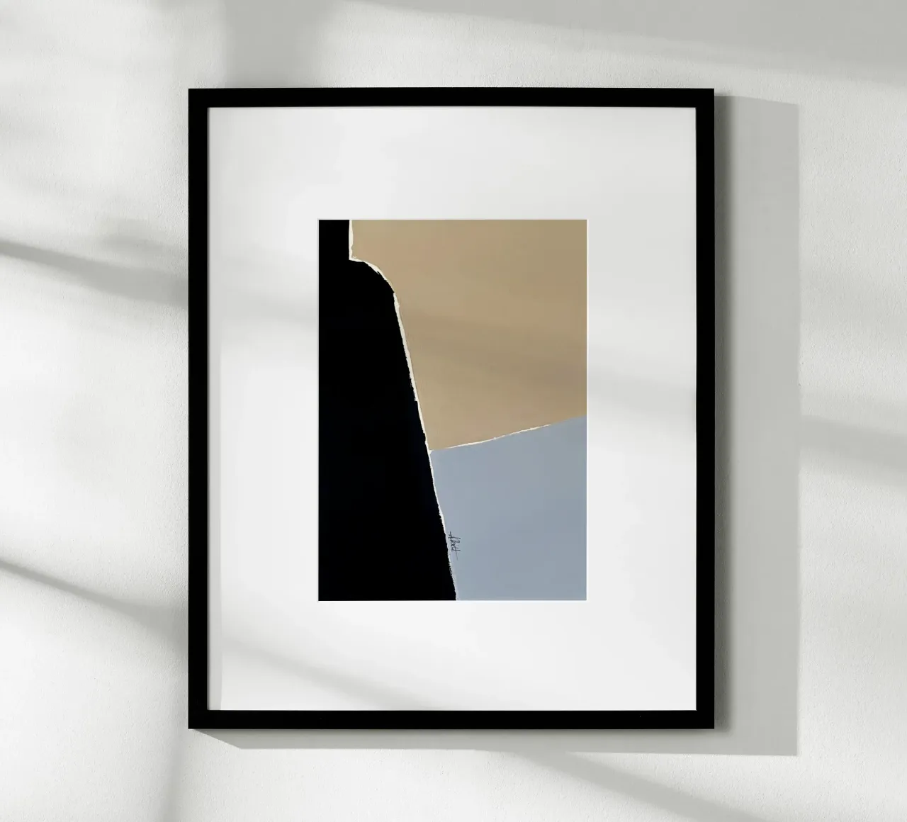 abstract minimal no4 carta hahnemühle da Andrea Reichhart Art