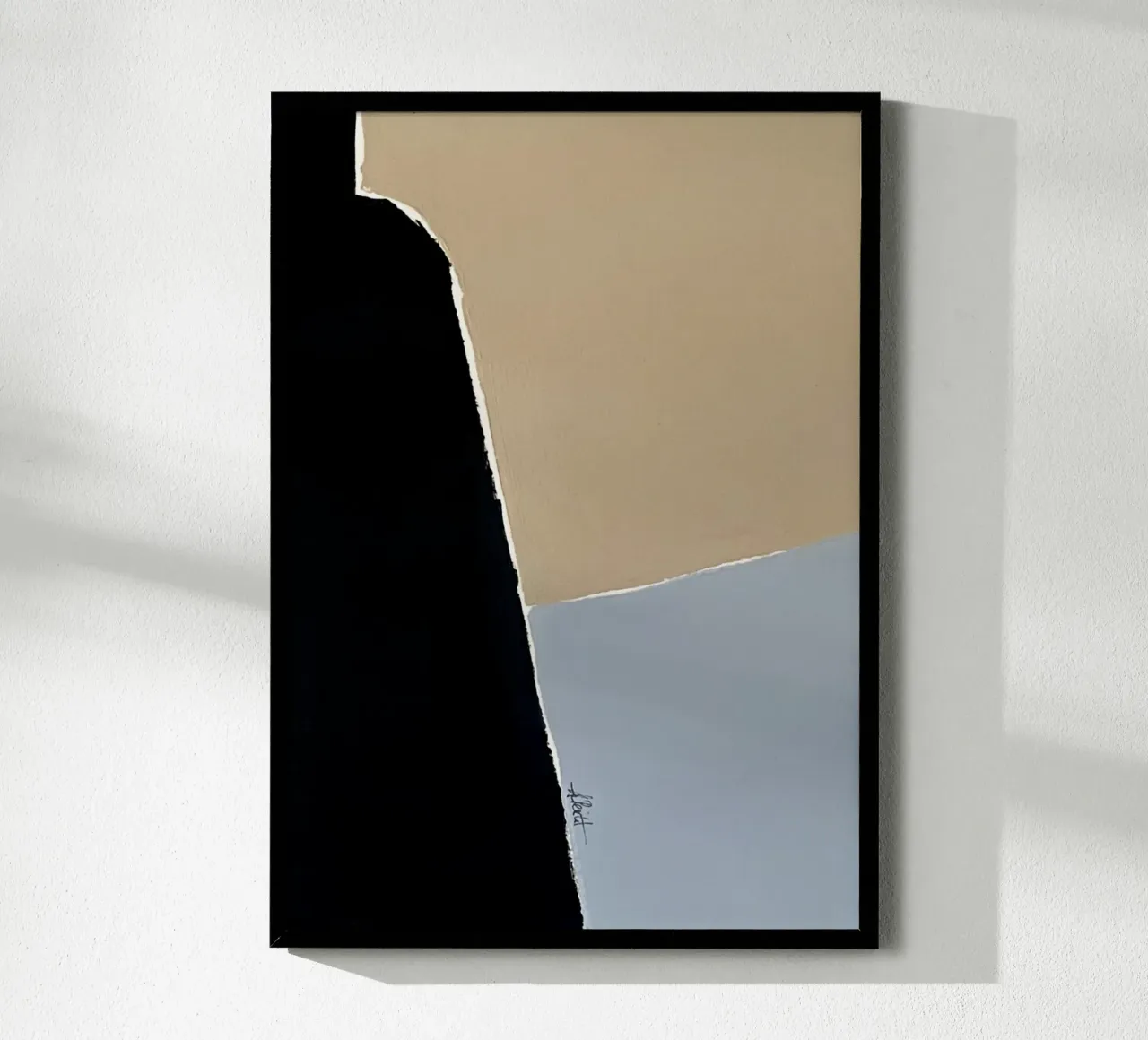 abstract minimal no4 carta hahnemühle da Andrea Reichhart Art