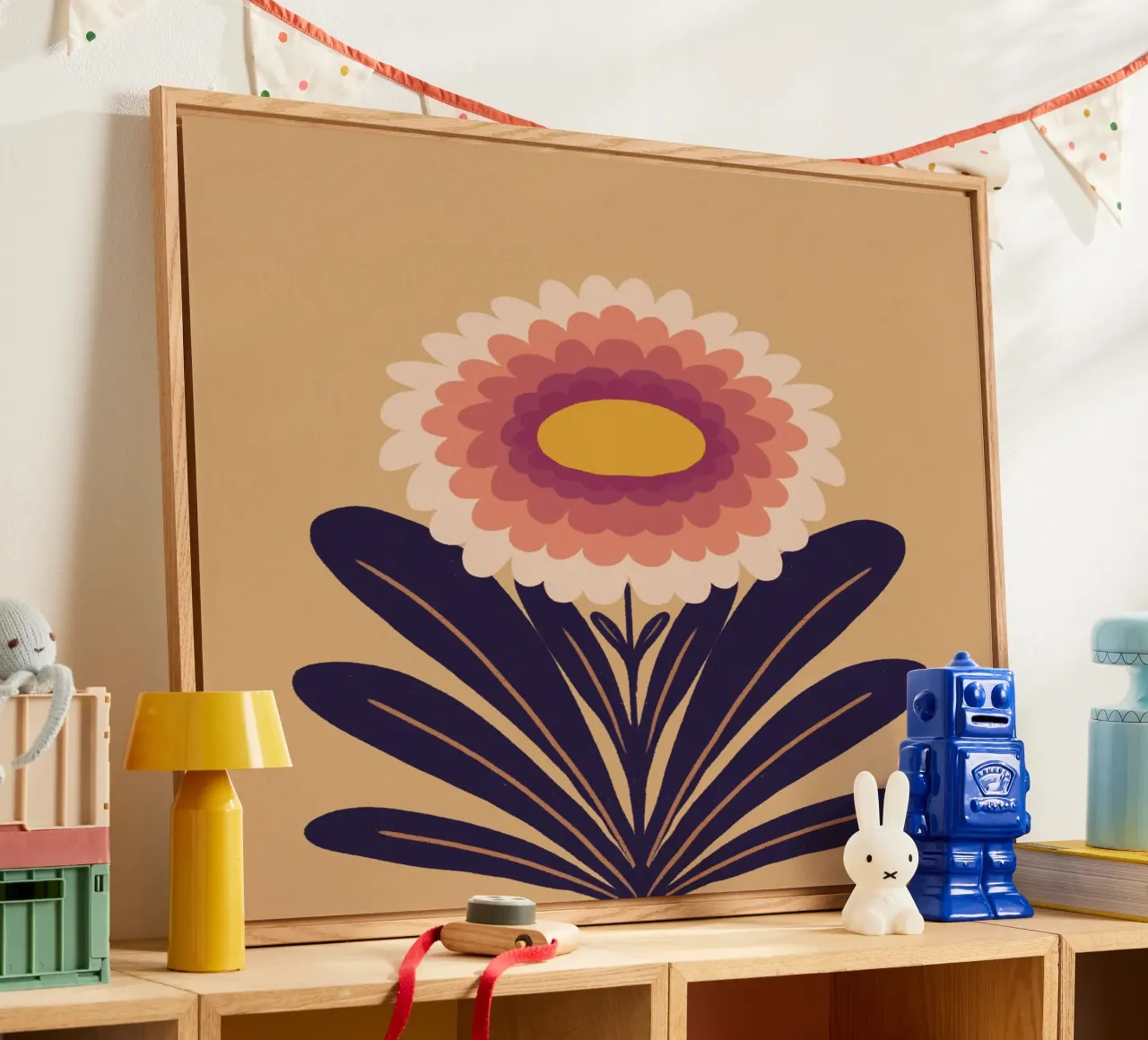 Crisantemo - prugna plexiglass da Wackapacka