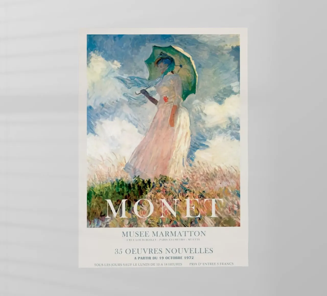 Monet claude pellicola backlit da Perdana shop