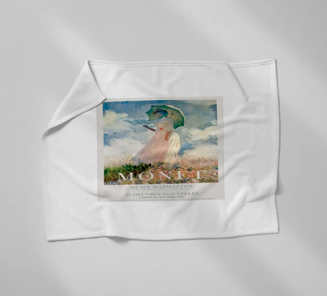 Monet claude coperta in pile da Perdana shop
