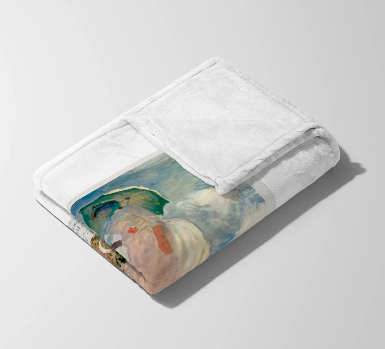 Monet claude coperta in pile da Perdana shop