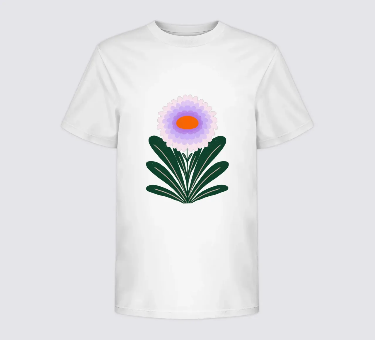 Crisantemo - viola t-shirt bambini da Wackapacka