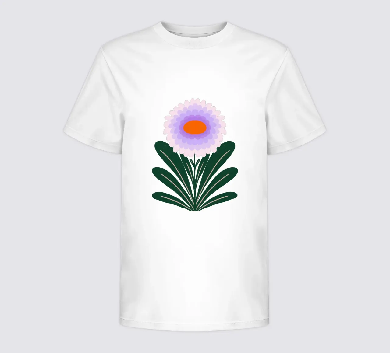 Chrysantheme - violett Kinder T-Shirt von Wackapacka