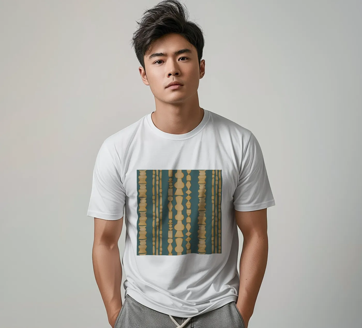 Fionda blu Heaps t-shirt da Femke Zwaan