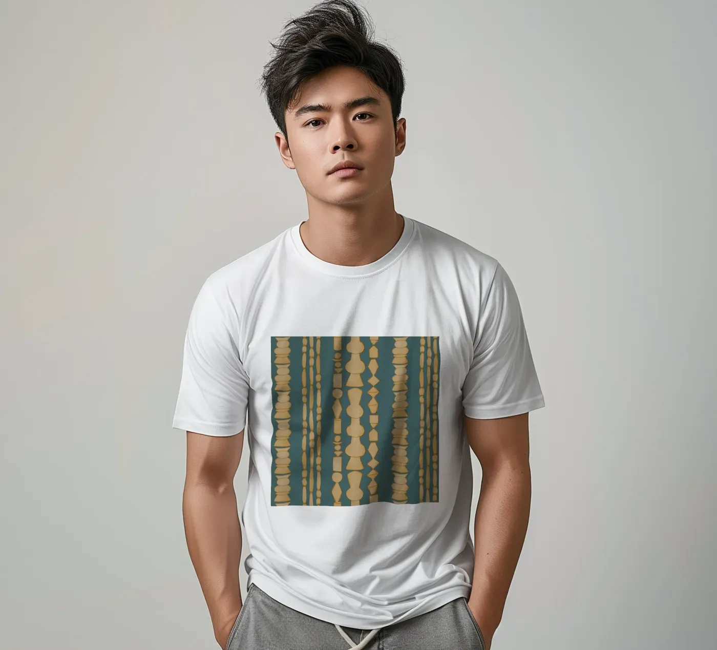 Fionda blu Heaps t-shirt da Femke Zwaan