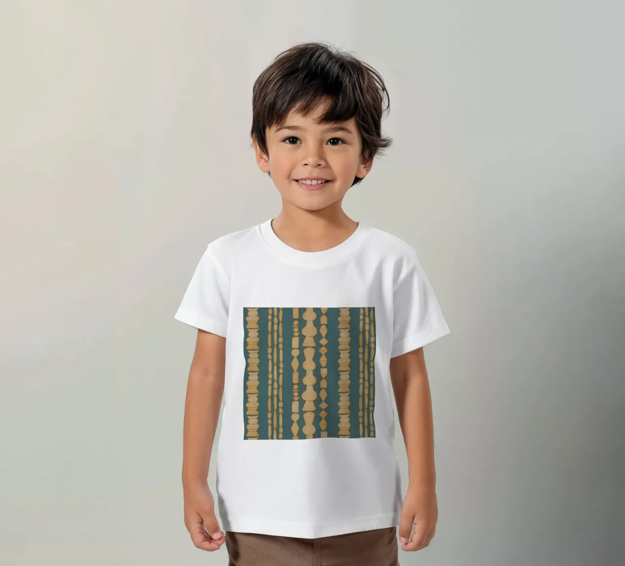 Fionda blu Heaps t-shirt bambini da Femke Zwaan