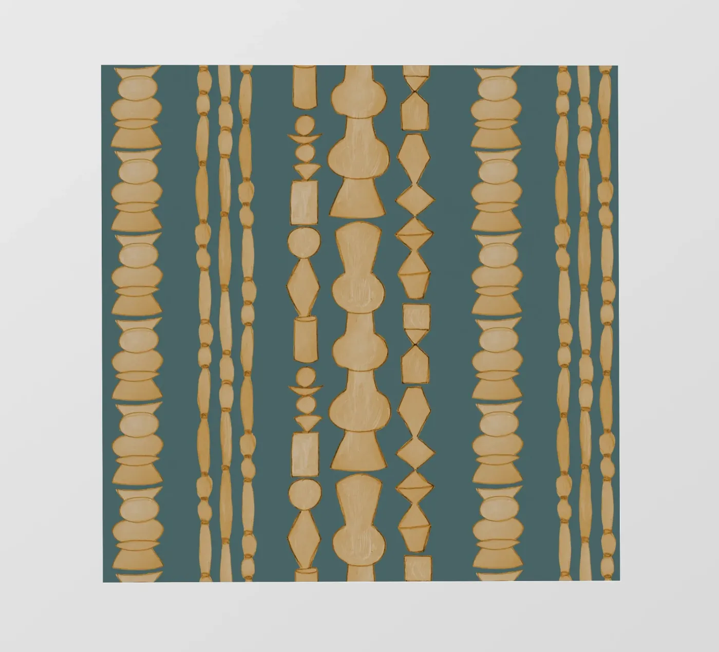 Fionda blu Heaps pellicola backlit da Femke Zwaan