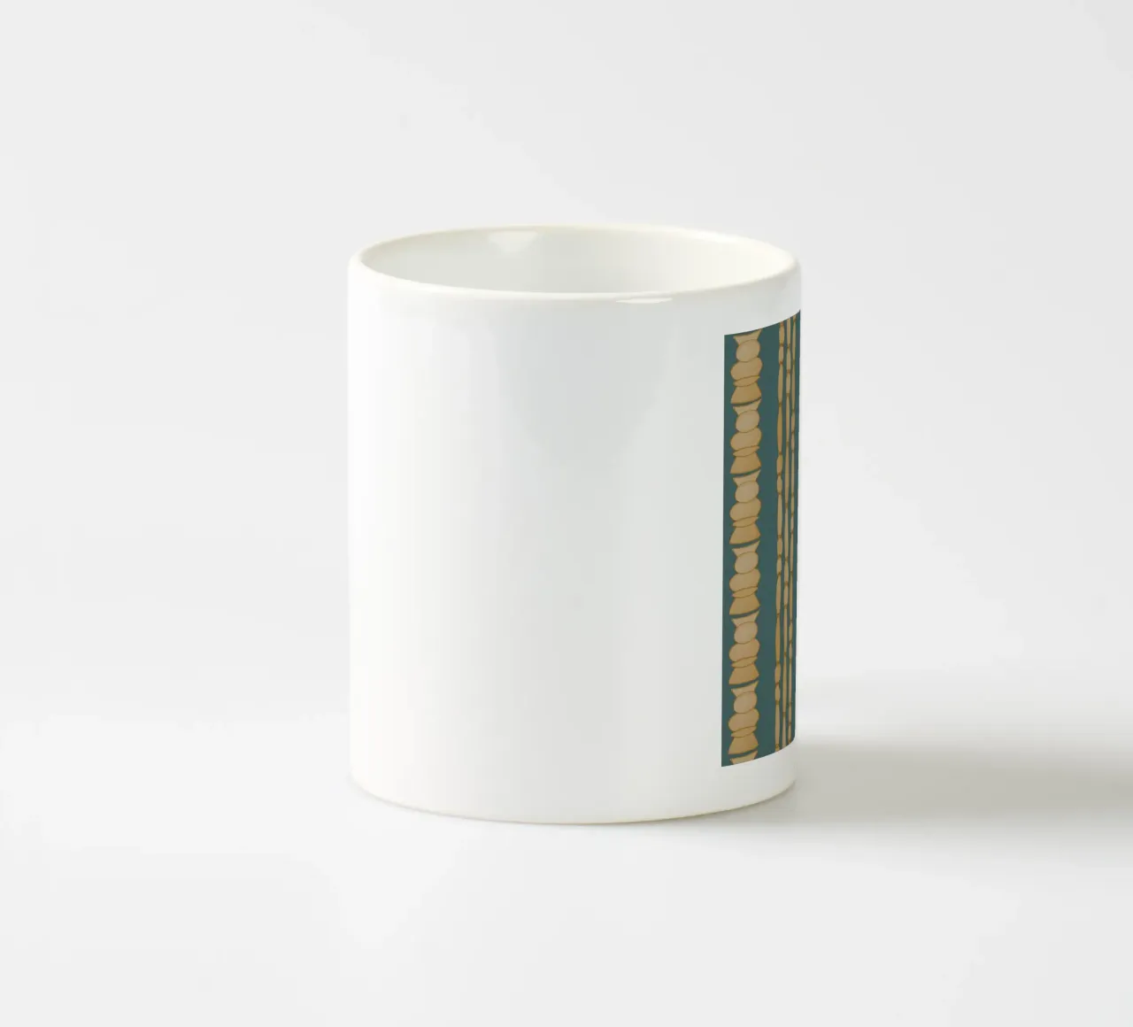 Fionda blu Heaps tazza in ceramica da Femke Zwaan