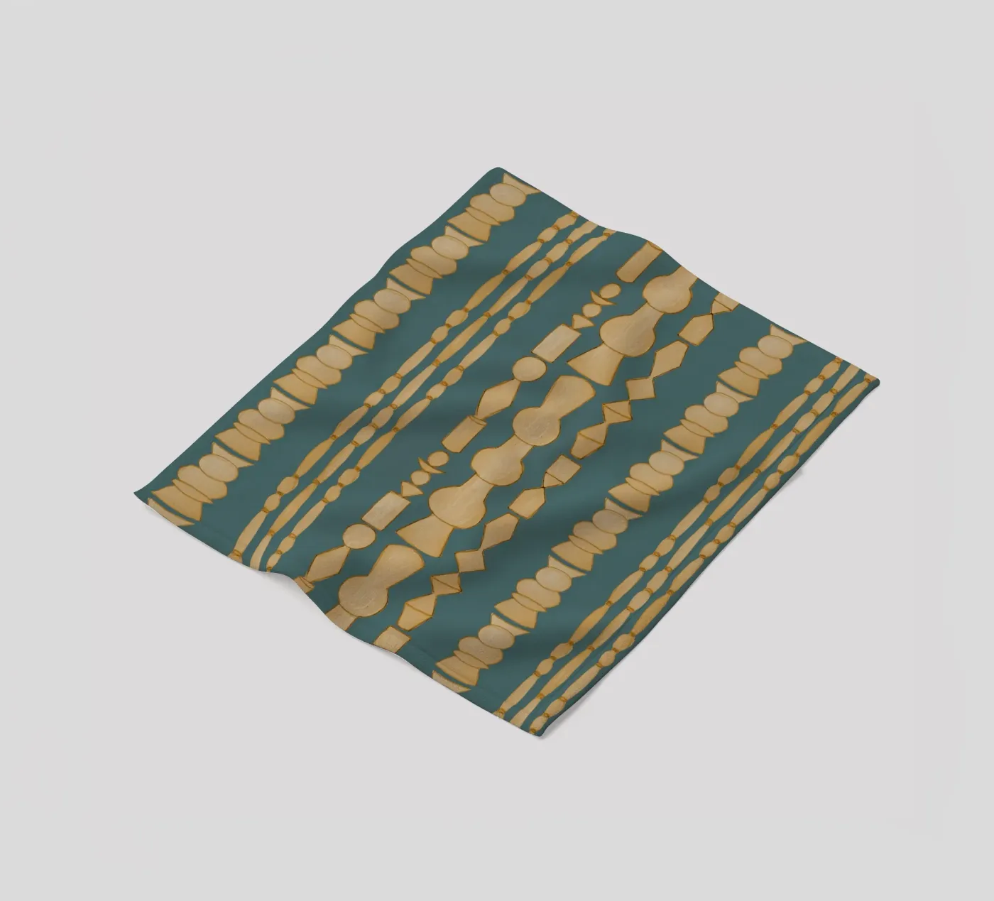 Fionda blu Heaps coperta in pile da Femke Zwaan