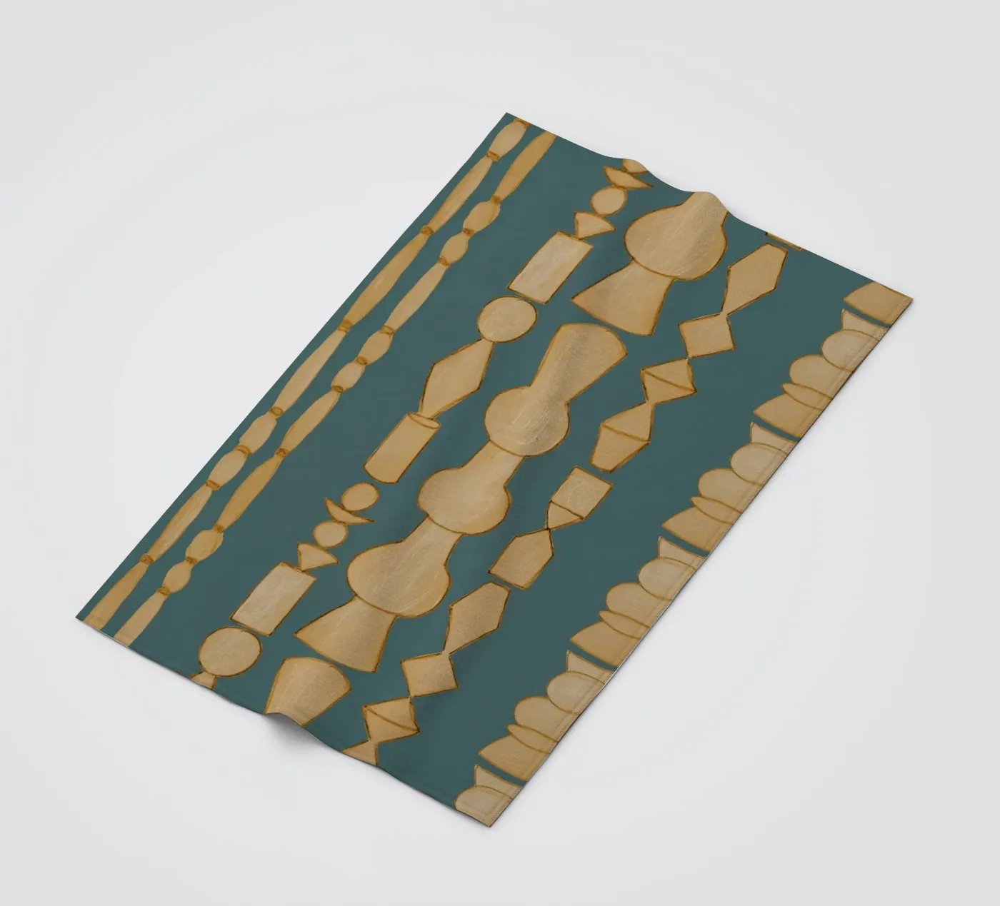 Fionda blu Heaps coperta in pile da Femke Zwaan