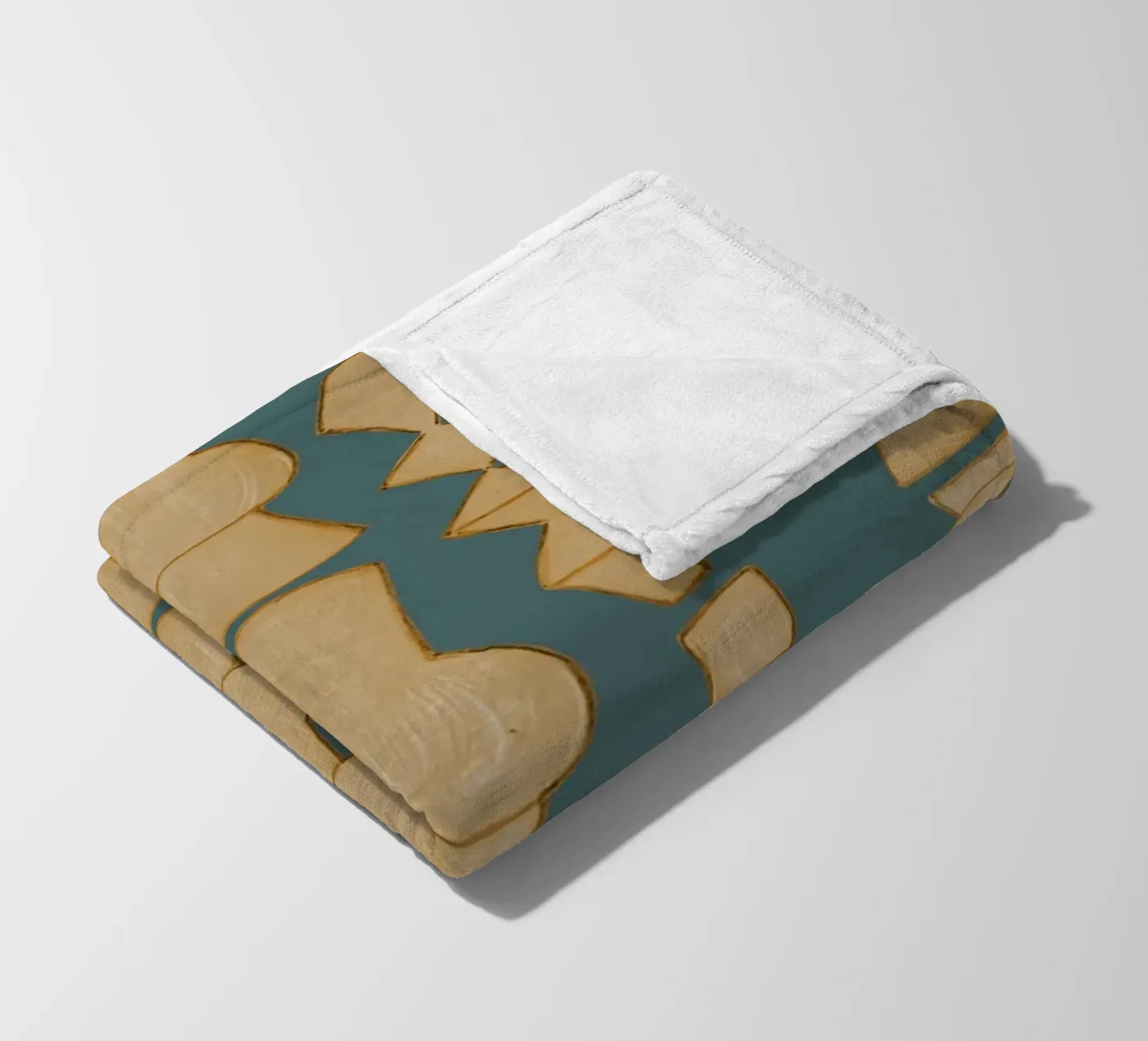 Fionda blu Heaps coperta in pile da Femke Zwaan