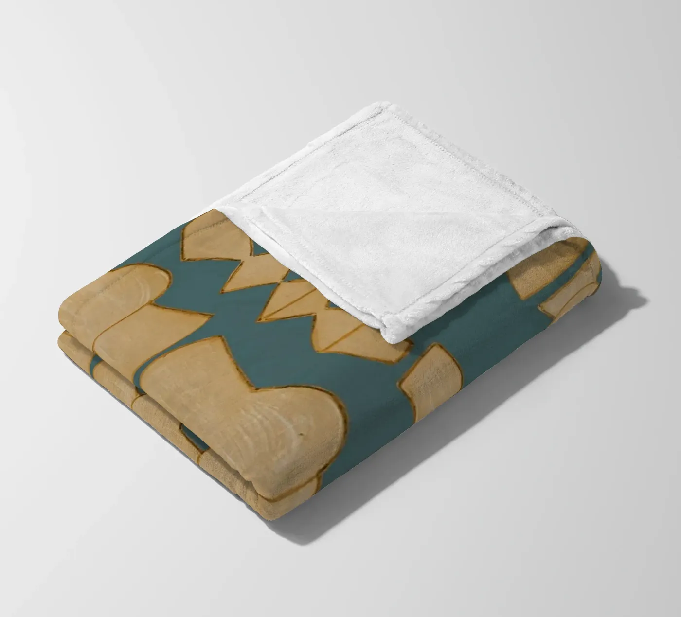 Fionda blu Heaps coperta in pile da Femke Zwaan