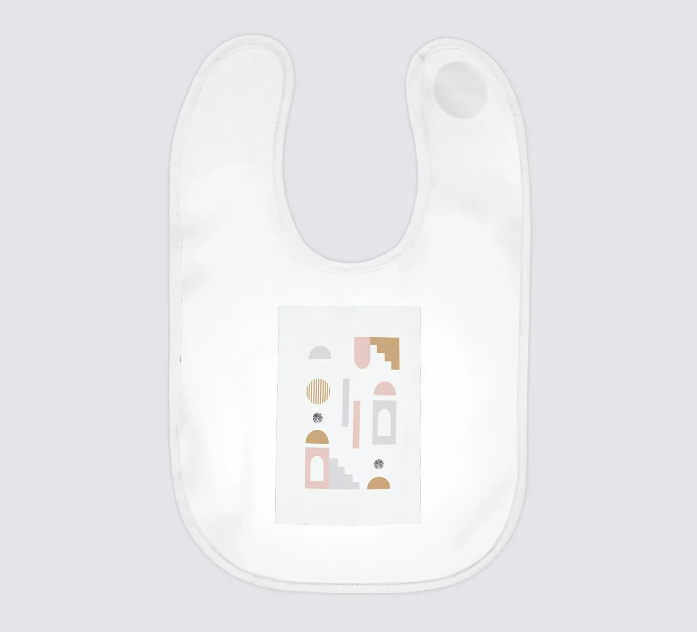 Achima baby bib by Charlotte Winter